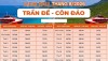 Lịch chạy tàu Trần Đề - Côn Đảo 8/2026